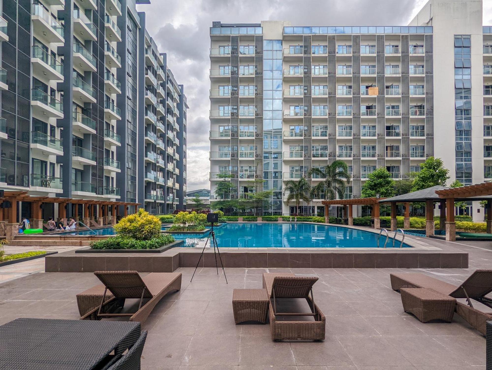 Studio Condo Naia Airport Terminal 3 Newport City Casino มะนิลา ภายนอก รูปภาพ